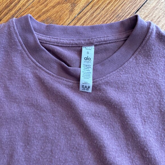Alo Soho Pullover - Size Small, EUC, Woodrose Color - Picture 2 of 3